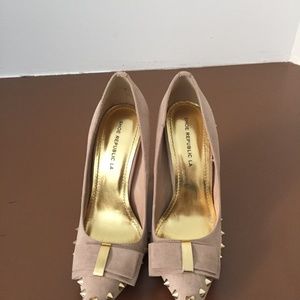 Tan Shoes with studs